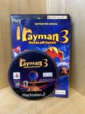 Rayman 3 Hoodlum Havoc (Black Label) Complete For Sony Playstation 2 PS2