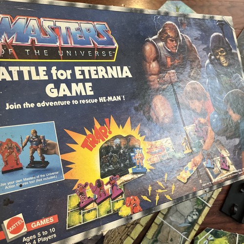 VINTAGE Masters of the Universe Battle for Eternia Game MATTEL 1985 He-Man - Picture 6 of 24
