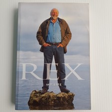 Rex Hunt Rex My Life Book Paperback 2002 Fishing Australia Afl War History Fish
