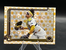 2025 Topps Series 2 William Contreras SP Holiday Sun Parallels