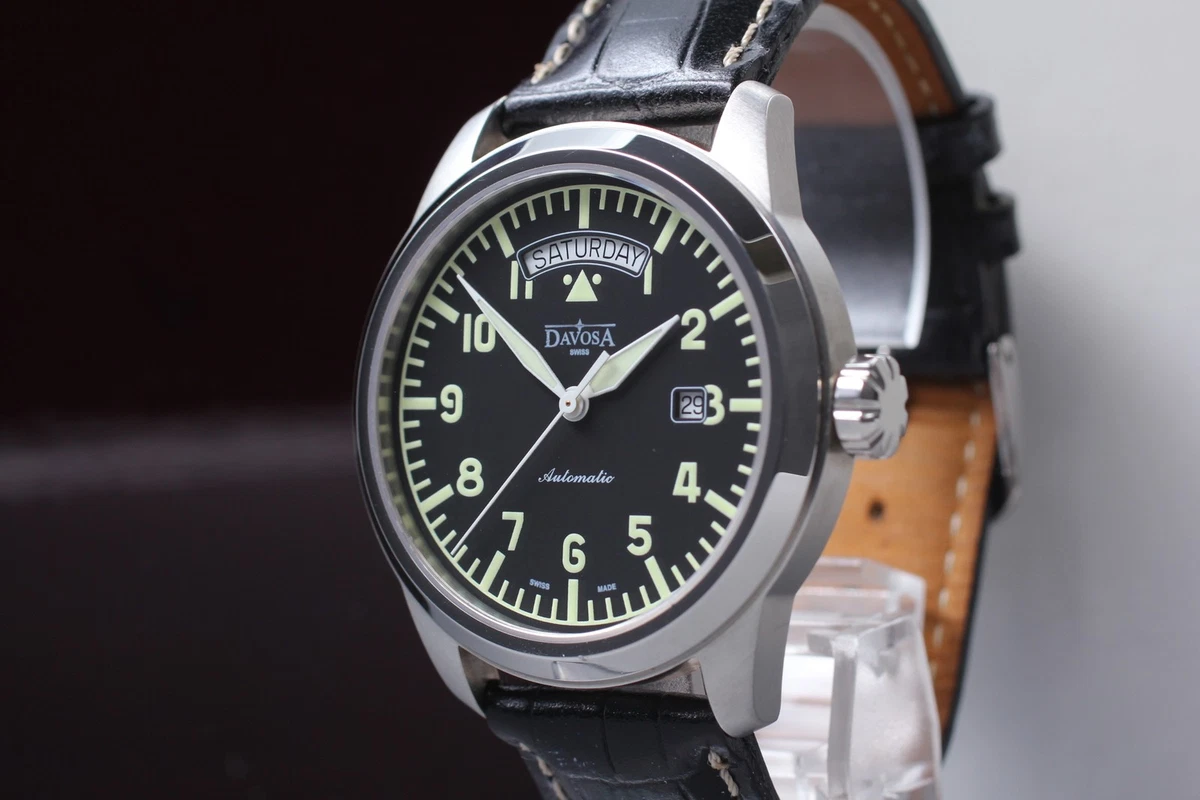 Davosa Swiss Nautic Star Chrono Uomo – Orologio Subacqueo Quarzo Con Cassa In Acciaio 316L, Vetro Zaffiro E Lunetta Ceramica