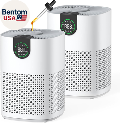 #ad 2 Pack Air Purifiers for Home Air Purifiers for Bedroom Large Room up to 1200 S $160.57
