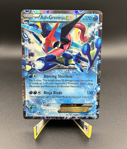 Ash-Greninja EX XY133 XY Holo Promo 170 HP Pokémon TCG English
