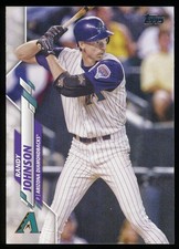Randy Johnson 2020 Topps #354 Batting Legend Image Variation SP Short Print HOF
