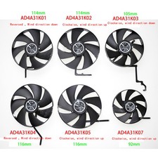 AD4A31K04 AD4A31K01 K02 K07 For NVIDIA RTX4080 RTX4090 Graphics Card Cooling Fan