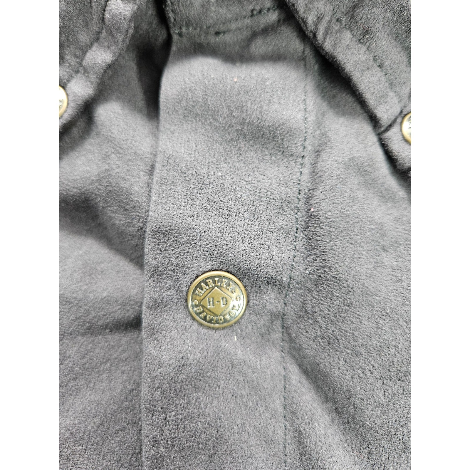 Harley-Davidson Brushed Polyester Microsuede Shir… - image 4