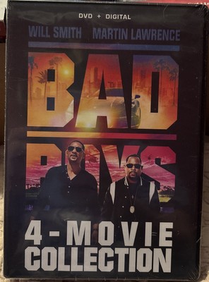 Bad Boys - 4 Movie Collection - DVD + Digital - Tear In Plastic