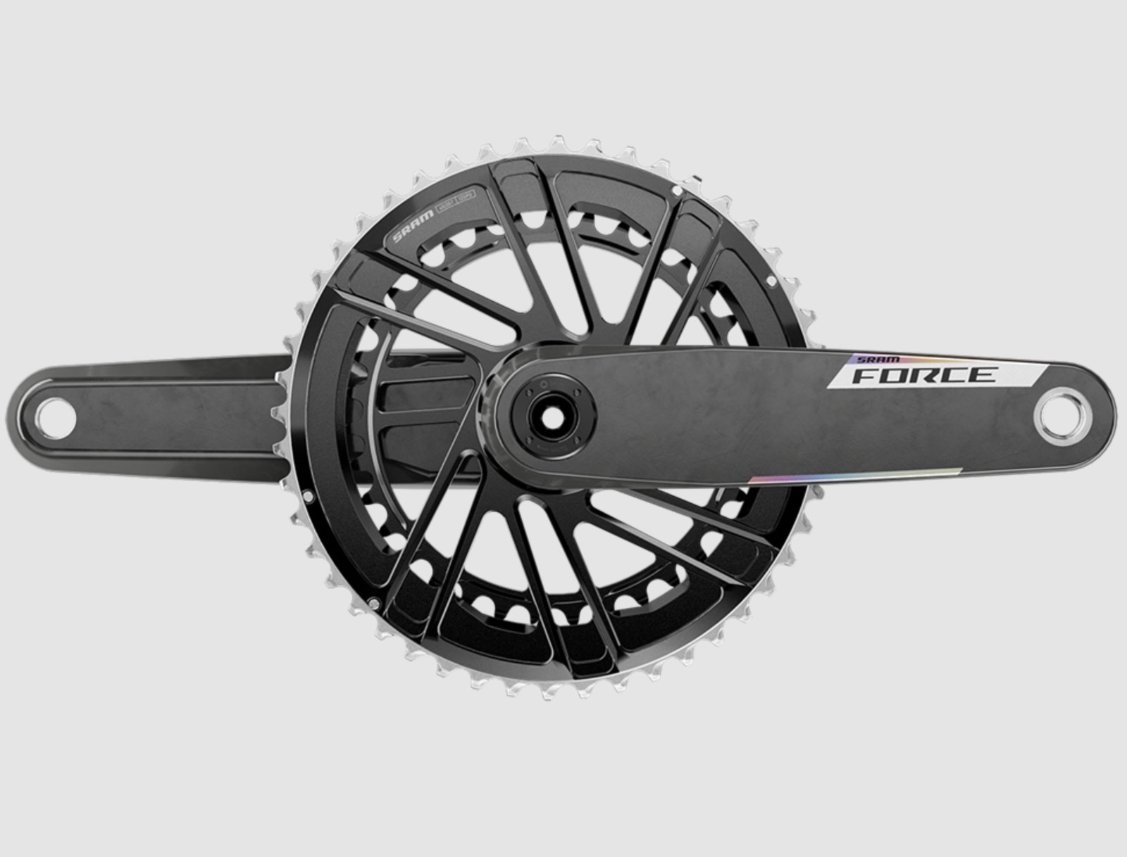 SRAM Force 2x E1 Crankset 12 Speed 165mm Direct Mount SRAM 8 Bolt 46/33 T 45mm