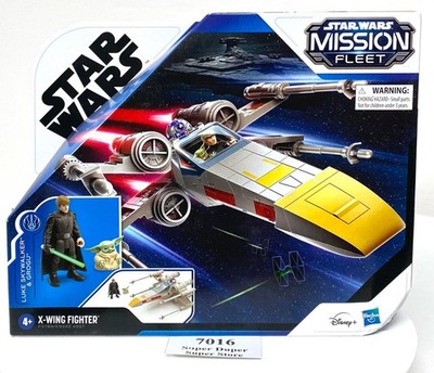 Star Wars - Mission Fleet - Luke Skywalker & Grogu X-Wing Fighter - Mandalorian