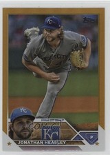 2023 Topps Series 2 Gold Foil Jonathan Heasley #346 0z5
