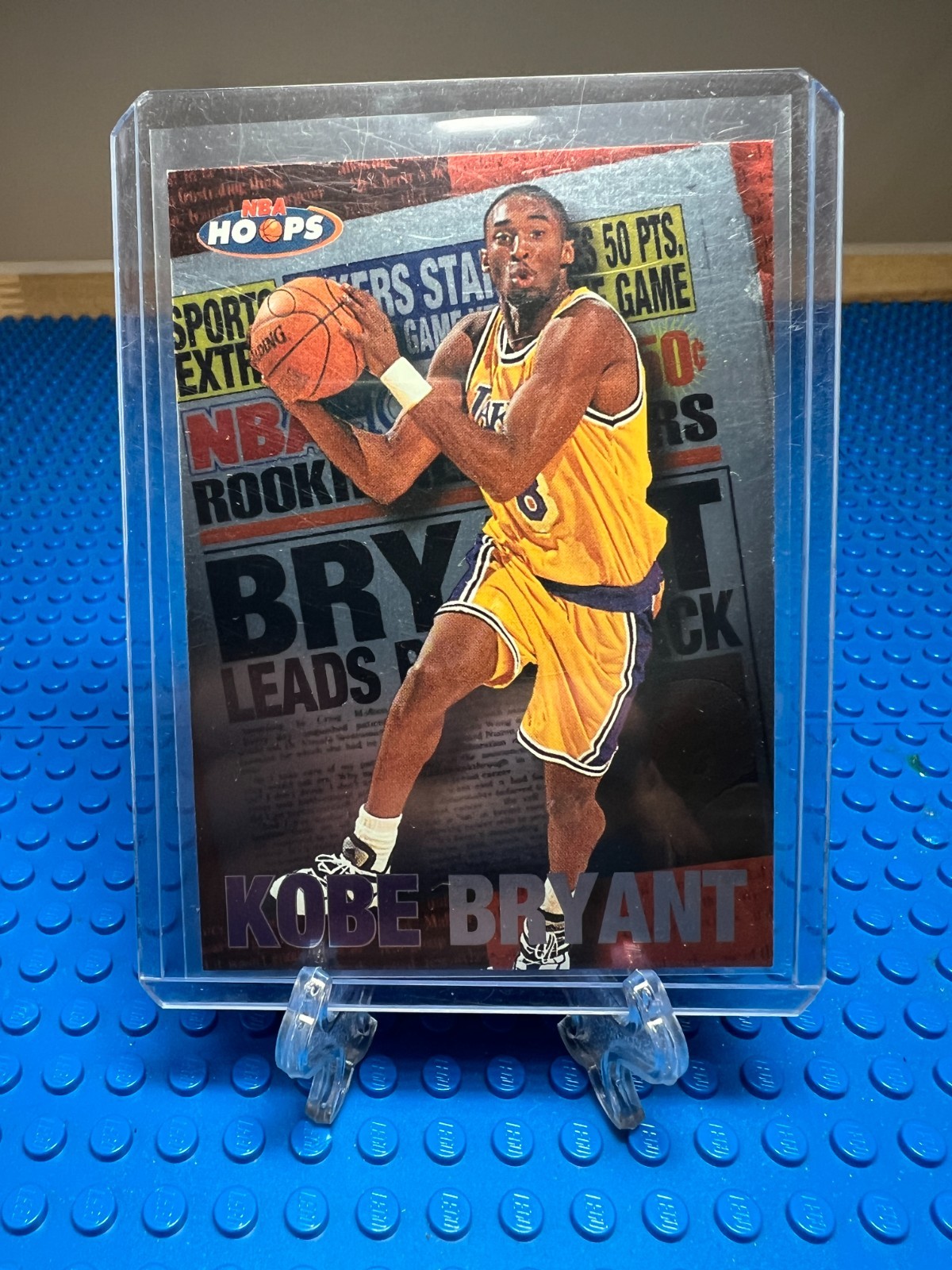 1997-98 NBA Hoops KOBE BRYANT Rookie Headliner #3 Los Angeles Lakers HOF