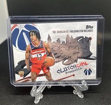 Tre Johnson III 2025/26 Topps Basketball Clutch City Prospects CC-6 (RC)