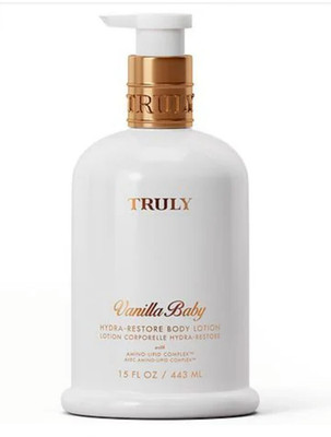 TRULY Smooth Legend Hydra-Restore Body Lotion 15oz. Vanilla Bab
