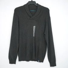 Perry Ellis Mens Pullover Sweater XL Tall Dar...