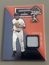 Alex Rodriguez 2002 Flair Jersey Heights Game-Worn Jersey Card