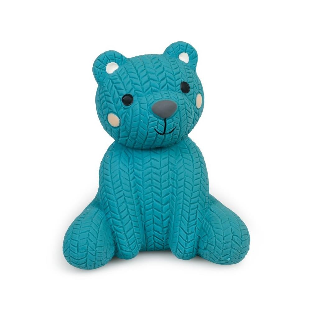 Petface Dog Toy Little Squeaky Ted the Latex Bear for Puppies Small to Medium