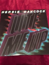HERBIE HANCOCK - LITE ME UP - COLUMBIA 1982 - WITH LINER - VINYL LP RECORD🔥