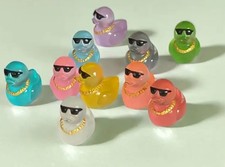 glow in the dark Mini ducks Pack Of 10
