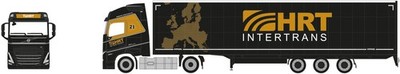 herpa 957076 Volvo FH Gl. XL 2020 Lowlinergardinenplanen-Sattelzug HRT Intert...