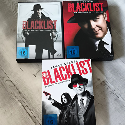 Sony The Blacklist Staffeln 1-3 DVD Box Bonusmaterial James Spader FSK 16