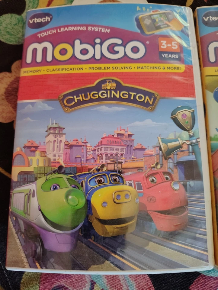 Vtech Mobigo Chuggington and Jake Neverland Pirates 3-5 years Game~3-5, New! - Image 3 of 4