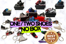 3D Mini Shoe Keychain Sneaker Collectible Gift for Shoe Lovers Sneakerheads