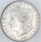 1884 S MORGAN DOLLAR! RARE KEY DATE! ULTRA HIGH GRADE EXAMPLE! UNREAL! NR #S1120