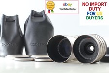 2 Lenes TOP MINT Contax Carl Zeiss Biogon 28mm Sonnar 90mm f/2.8 G1 G2 japan