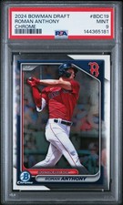 2024 BOWMAN DRAFT CHROME #BDC19 ROMAN ANTHONY PSA 9