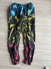 F Full Send Tie Dye Sweatpants Men’s Large Multicolor Joggers Casual Streetwear
