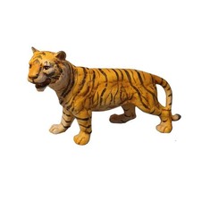 VTG Mid Century Ceramic Realistic Tiger Figur...