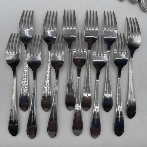 WALLACE NEWBERRY FROST Flatware 18/10 Stainless Steel ~ Lot of 48 - Picture 6 of 24