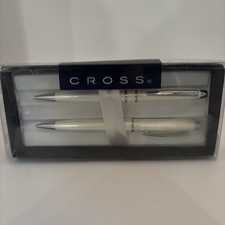 Cross Stratford Ballpoint Pen with Pencil Kit - Pearlescent White