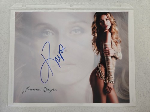 Joanna Krupa Autographed Signed 8x10" Photograph Supermodel Sexy Portrait - Picture 2 of 5