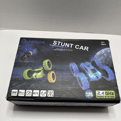 Remote Control Stunt Car Pink Double Sided 2.4 GHZ by QUNREDA