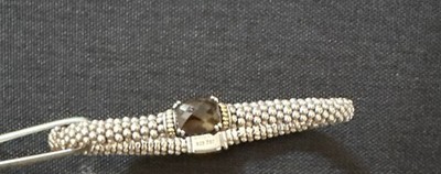 Lagos Caviar Smoky Quartz Station Bracelet