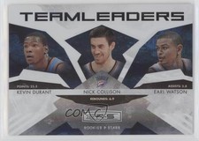 2009-10 Rookies & Stars Team Leaders Hologold /250 Earl Watson Nick Collison k5j