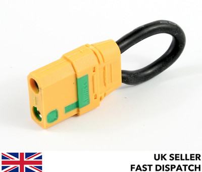 *Original Amass* XT90 Anti Spark Bind Plug Loop Bidging Connector Akku 12AWG