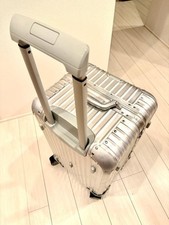 Rimowa Original Trunk S Silver 4 wheels Carry Case Suitcase