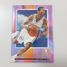 Allen Iverson 1996-97 Skybox EX2000 Rookie Card #53 NBA Basketball. rookie card picture