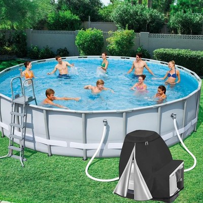 600D Sandfilterpumpe Abdeckung wasserdichte Poolpumpe Schutz und Leckfestigkeit