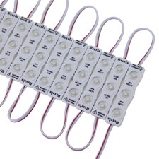 REXTiN Super Bright 100pcs 110V 2835 3 LED Module Storefront Lights White 1.5W W