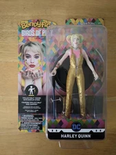 Birds Of Prey BendyFigs Harley Quinn Action Figure Noble Toys DC Comics