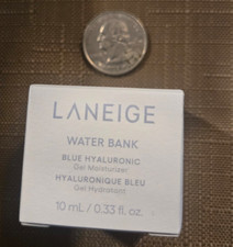Laneige Water Bank Blue Hyaluronic Gel Moisturizer 10ml/.33oz Travel Size NWB