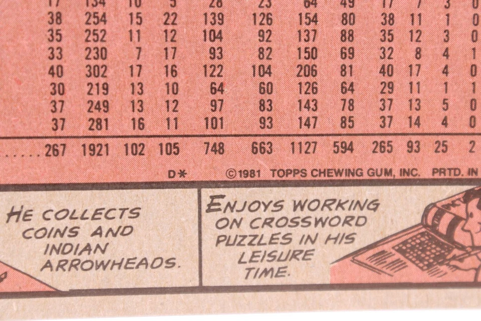 Topps 1981 年棒球卡全套套装明星新秀复古未计数 — 第 4/4 张图片