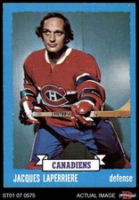 1973 Topps #137 Jacques Laperriere  Canadiens HOF 4 - VG/EX