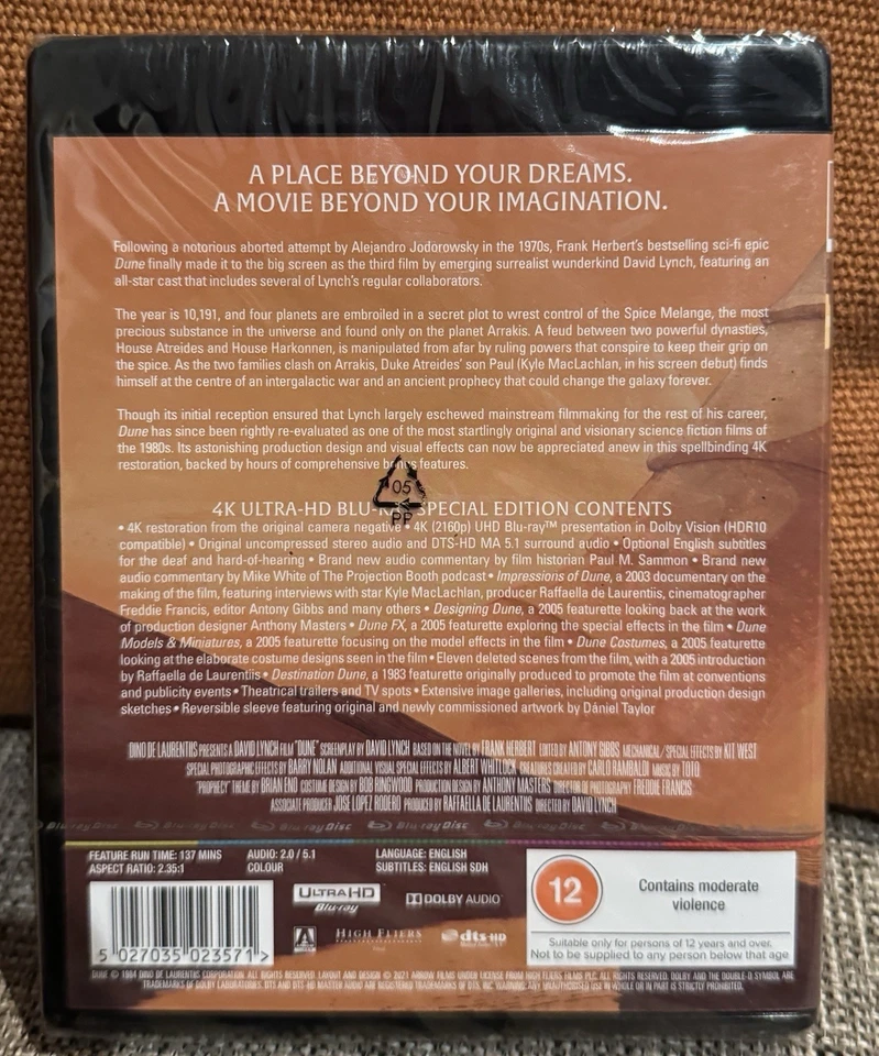 Dune (1984) (Arrow Films) [4K UHD] - image 2 of 4