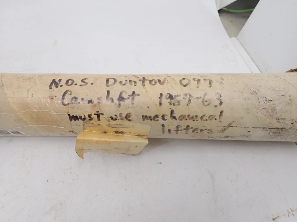 Распредвал 1957-1963 Corvette 3736097 сплошной подъемник 283 327 Duntov оригинальный новый из старых запасов GM - Изображение 3 из 4