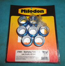 Milodon 27500 1966-71 Mopar 426 Hemi Spark Plug Tube Seals New In Pkge Set Of 7 Milodon 27500 1966-71 Mopar 426 Hemi Spark Plug Tube Seals New In Pkge Set Of 7