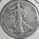 1945 Walking Liberty Half Dollar